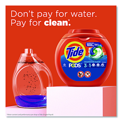Tide PODS Laundry Detergent, Spring Meadow, 112 Pods/Tub (03250PK)
