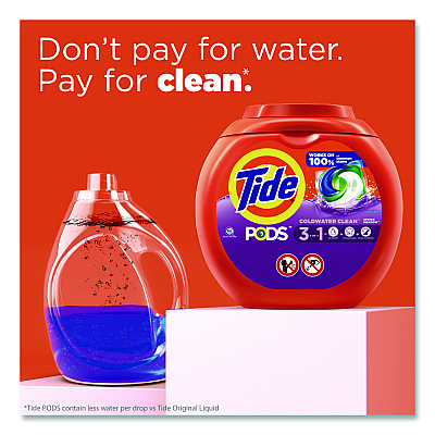 Tide PODS Laundry Detergent, Spring Meadow, 112 Pods/Tub (03250PK)
