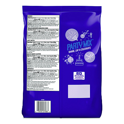 Ferrara Party Mix Stand-Up Bag, 75 Pieces, Assorted Flavors, 1.7 lb Bag (FER07938)