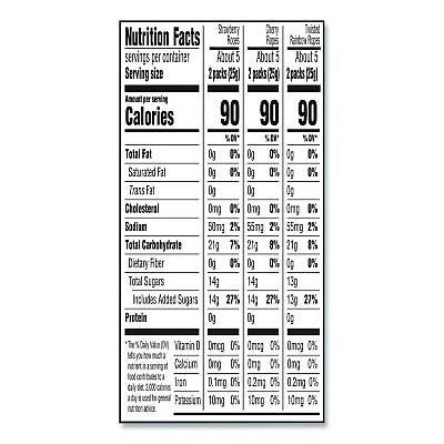 SweeTARTS Candy Treat-Size Ropes, Variety Mix, Assorted Flavors, 15 oz Bag (FER08072)