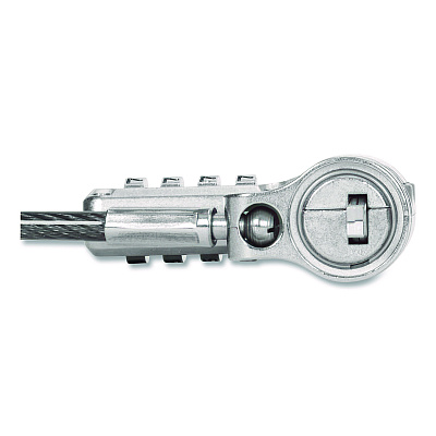 Targus DEFCOM Ultimate Universal Serialized Combination Lock, 6.5 ft Cable (ASP96GLXS)
