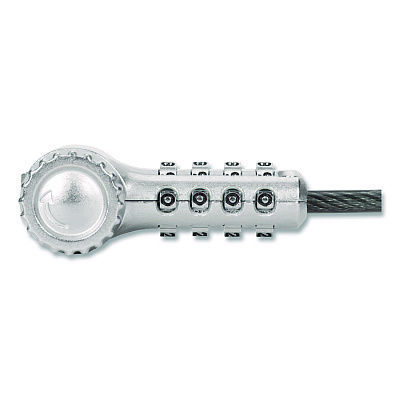 Targus DEFCOM Ultimate Universal Serialized Combination Lock, 6.5 ft Cable (ASP96GLXS)
