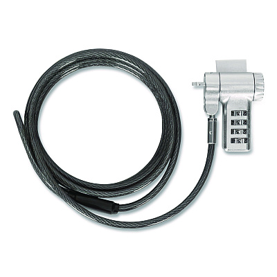 Targus DEFCOM Ultimate Universal Serialized Combination Lock, 6.5 ft Cable (ASP96GLXS)