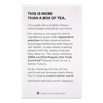 Tazo Tea Bags, Organic Awake English Breakfast, 16/Box (TAZ00303BX)
