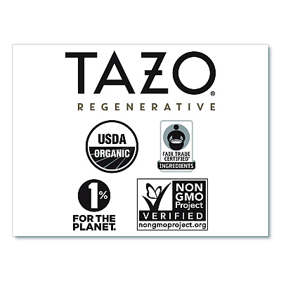 Tazo Tea Bags, Organic Earl Grey, 16/Box (TAZ00352BX)