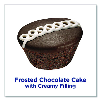 CupCakes, Chocolate, 1.59 oz Individually Wrapped, 8/Pack, 3 Packs/Carton (60004133)