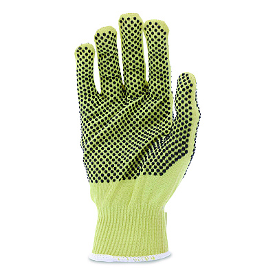 MCR Safety CutPro Kevlar Gloves, Reversible, 10" Long, Small, Yellow/Black, Pair (9396S)