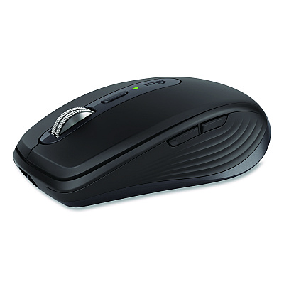 Logitech MX Anywhere 3S For Business Wireless Mouse, 33 ft Wireless Range, Right Hand Use, Graphite (910006956)