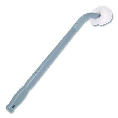 Unger Toilet Bowl Swab, 26" Handle, Gray/Red/White (BSCOREA)