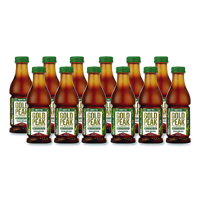 Gold Peak Sweet Tea, 18.5 oz Bottle, 12/Carton (2839093)