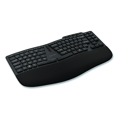 Kensington Pro Fit Ergo KB675 EQ TKL Rechargeable Keyboard, Black (75491)