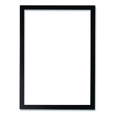 Tarifold SOLO Magnetic Frame, 8.5 x 11 Insert, Black Frame, 5/Pack (P19630BLACK)