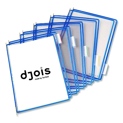 Tarifold Pivoting Pockets, 1 Section, Blue, 10/Pack (P010)