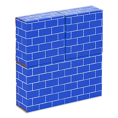 Bankers Box At Play Cardboard Building Block, 32-ECT Corrugated Board, Assorted Sizes and Colors, 20/Pack (1230802)