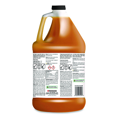 Rust-Oleum Professional Neutral Floor Cleaner Concentrate, Pine Scent, 1 gal Bottle, 4/Carton (352240)