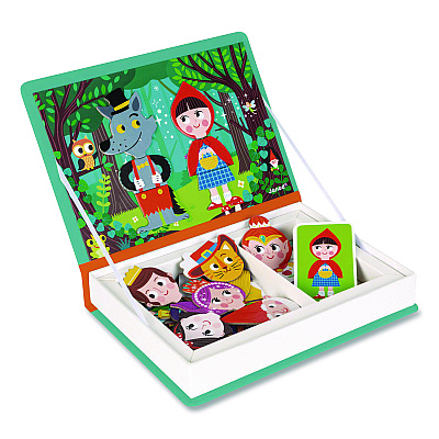 Janod Magneti'books, Fairy Tales, Ages 3 to 8, 40 Pieces (J02588)