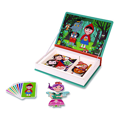 Janod Magneti'books, Fairy Tales, Ages 3 to 8, 40 Pieces (J02588)