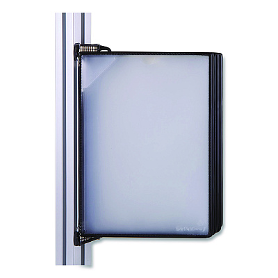 Tarifold PRO Series Magnetic Wall Reference System, 10 Panels with Black Borders, Black Base (TP920307)