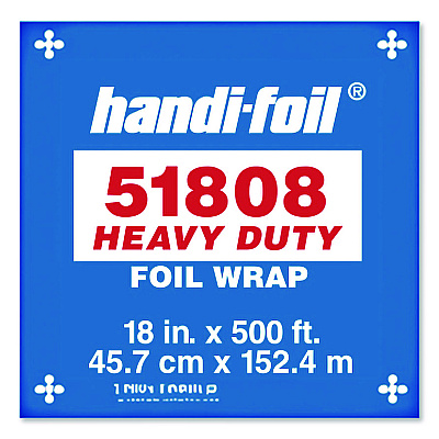 HFA Heavy Duty Aluminum Foil, 18" x 500 ft (51808)