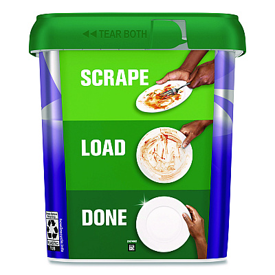 Cascade Platinum Plus ActionPacs Dishwasher Detergent Pods, Fresh Scent, 26.6 oz Tub, 47/Tub, 3 Tubs/Carton (15789CT)