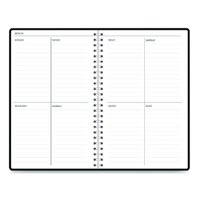 House of Doolittle Recycled Non-Dated Monthly/Weekly Planner, Fall Floral, Multicolor Cover, Undated (212147)