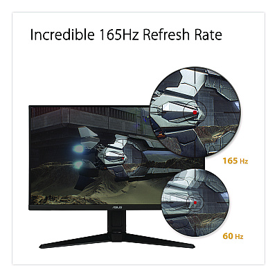 Asus TUF VG247QY1A LED Gaming Monitor, 23.8" Widescreen, 1920 Pixels x 1080 Pixels