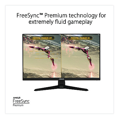 Asus TUF VG247QY1A LED Gaming Monitor, 23.8" Widescreen, 1920 Pixels x 1080 Pixels