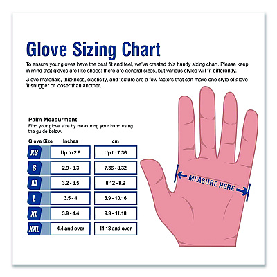 AMMEX Professional Nitrile Exam Gloves, Powder-Free, Small, Indigo, 100/Box (AINPF42100BX)