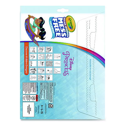 Crayola Disney Princess Color Wonder Kit, Includes Five Markers, Ages 3 and Up, 18 Pages (757003)