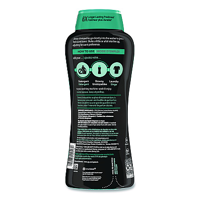 Downy Unstoppables In-Wash Scent Booster Beads, Fresh Scent, 30.1 oz Canister (14518)