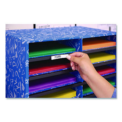 Bankers Box Classroom Collection Literature Sorter, 10 Sections, 19.5 x 12.27, Blue (3384201)