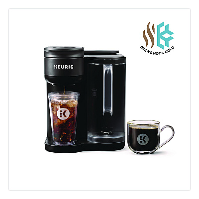 Keurig K-Brew + Chill Single Serve Coffee Maker, Black (5000380296)