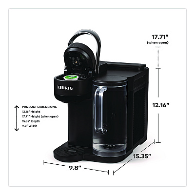 Keurig K-Brew + Chill Single Serve Coffee Maker, Black (5000380296)
