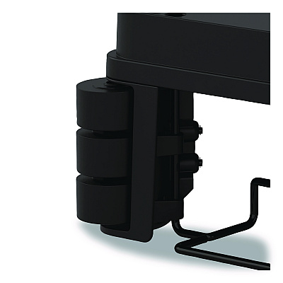 Suncast Commercial Bumper Kit For Full Size Housekeeping Carts for HKC1000/HKC2000, Plastic, Black, 4 Bumpers (HKC3BMPR4)