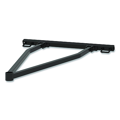 Tilt Tow Rack for Suncast Commercial 2 cu yd Tilt Trucks, Steel, Black (TOWRACK200)