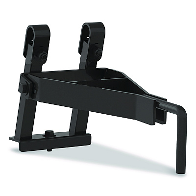 Tilt Tow Rack for Suncast Commercial 2 cu yd Tilt Trucks, Steel, Black (TOWRACK200)