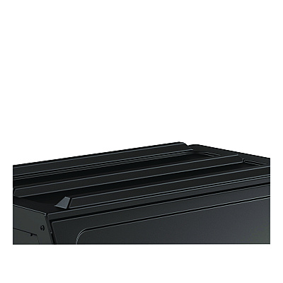 Lockable Hood Accessory for Suncast Commercial Full-Size Housekeeping Carts HKC1000/HKC2000, Plastic, Black (HKCHOOD)