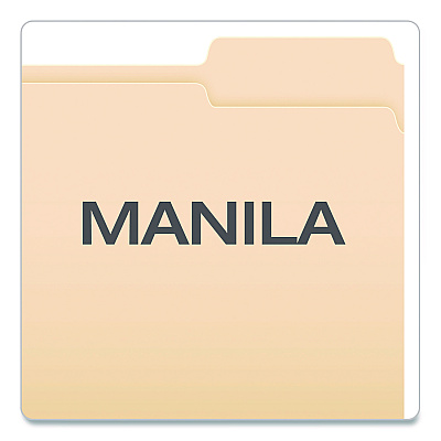 Pendaflex Manila Fastener Folders, 1.5" Expansion, 2 Fasteners, Legal Size, Manila Exterior, 50/Box (29538GW)
