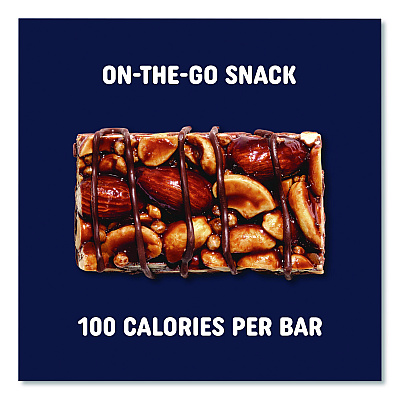 Pick Me Up Provisions Nut Bars, Salted Caramel Dark Chocolate, 0.7 oz Bar, 20/Box (PM62795CC)