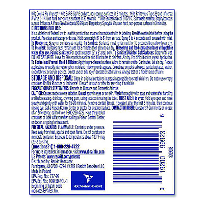 LYSOL Disinfectant Spray To Go, Crisp Linen Scent, 1.5 oz, Aerosol Spray (1920099923)