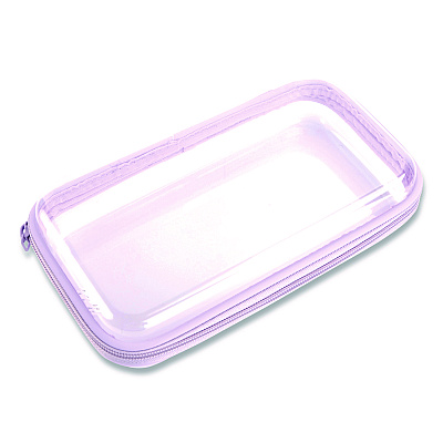 Pep Rally Pencil Pouch, 9.25 x 5.12 x 2.17, Clear/Randomly Assorted Color (61749)