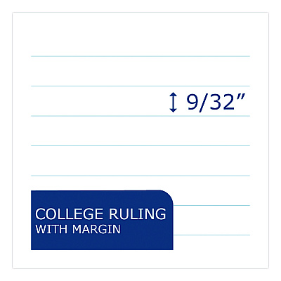 Roaring Spring Signature Collection Spiralbound Composition Book, Medium/College Rule, Black Marble Cover, (70) 9.75 x 7 Sheets (10111)