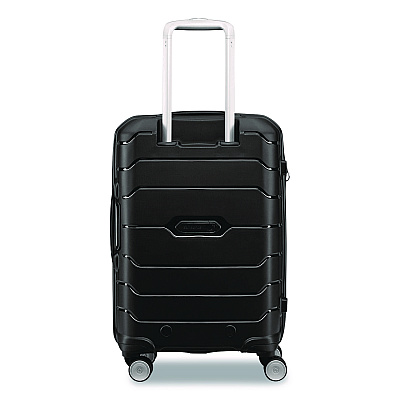 Samsonite Freeform Hard Side Carry-On Suitcase, Four-Wheeled Spinner, 15.25 x 10 x 21.25, Black (782551041)