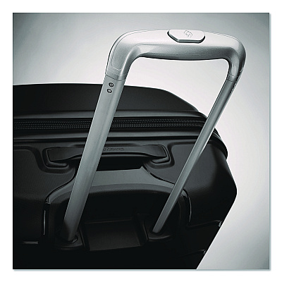 Samsonite Freeform Hard Side Carry-On Suitcase, Four-Wheeled Spinner, 19.6 x 13.4 x 27.95, Black (782561041)