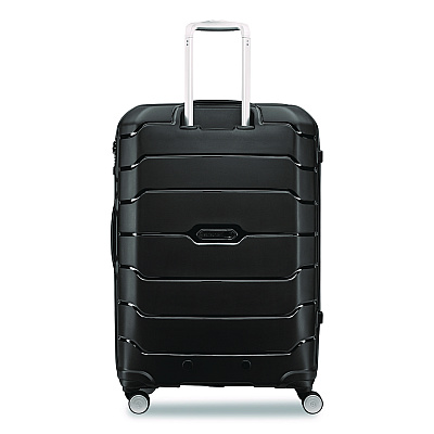 Samsonite Freeform Hard Side Carry-On Suitcase, Four-Wheeled Spinner, 20.95 x 13.8 x 31.1, Black (782571041)