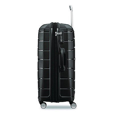 Samsonite Freeform Hard Side Carry-On Suitcase, Four-Wheeled Spinner, 20.95 x 13.8 x 31.1, Black (782571041)