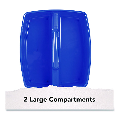 Storex Large Storage Caddy, 11 x 13 x 6.38, Assorted Colors, 6/Carton (00948E06C)