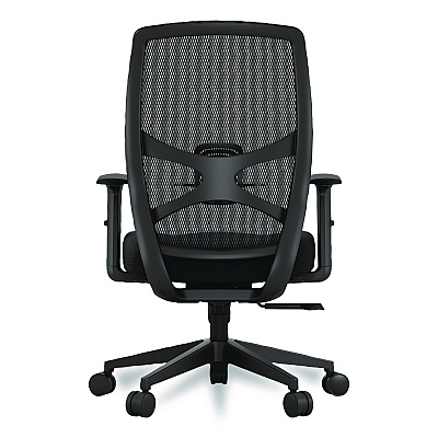 Tempur-Pedic by Raynor ProTask Executive Task Chair, Supports Up to 275 lb, 19.06" to 22.44" Seat Height, Black Seat/Back, Black Base (TPPROTASKBLK)