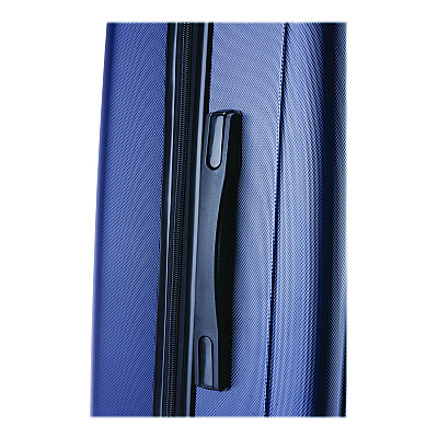 InUSA Luggage Pilot Hard Side Carry-On Suitcase, Four-Wheeled Spinner, 16.34 x 10.24 x 25.39, Blue (IUPIL00MBLU)