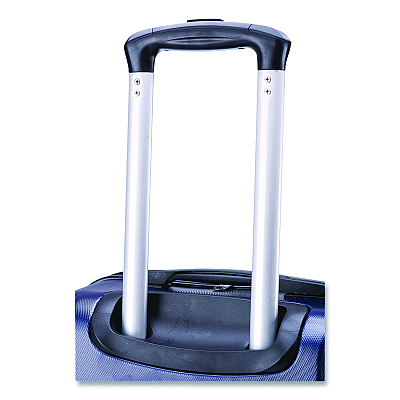 InUSA Luggage Pilot Hard Side Carry-On Suitcase, Four-Wheeled Spinner, 14.37 x 8.86 x 21.46, Blue (IUPIL00SBLU)